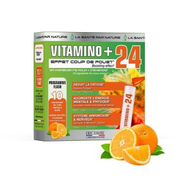 Vitamino + Unicadoses - Etui de 10 unités / Orange