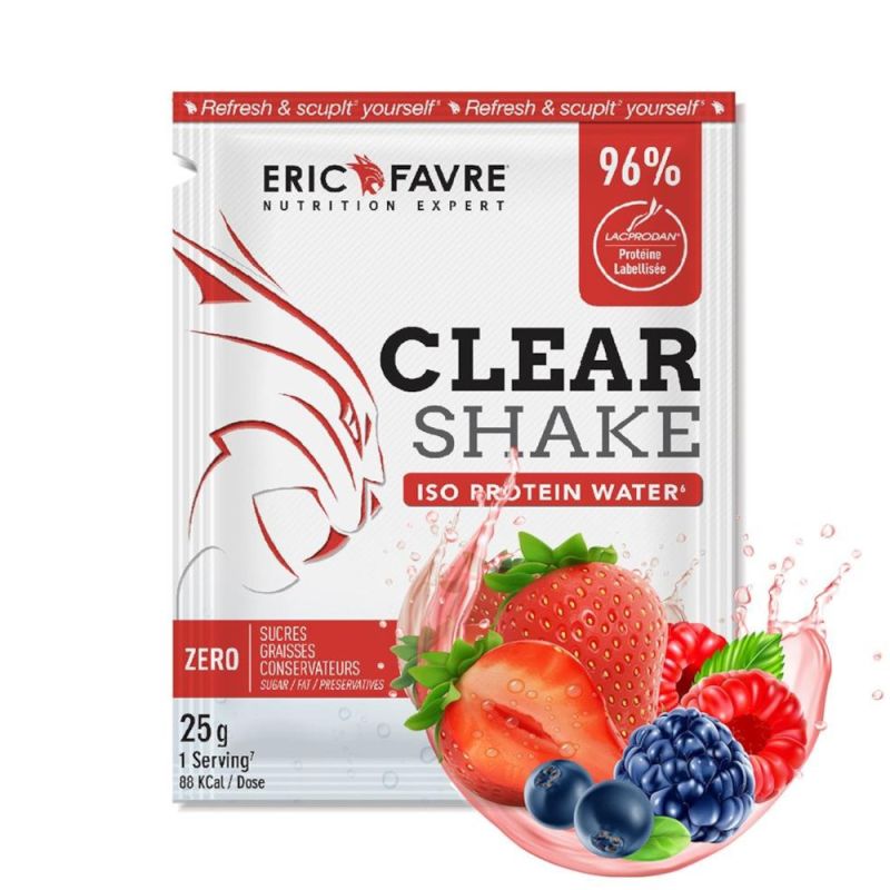 Clear Shake - Iso Protein Water - Sachet Unidose de 25 Gr