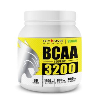 BCAA 3200 - BCAA 2:1:1 - Acides aminés essentiels - Pot de 240 Caps