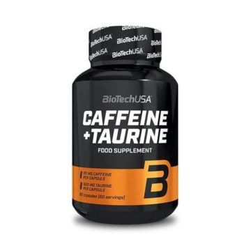 Caffein + Taurine - Pot de 60 Caps