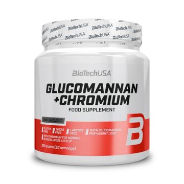 Glucomannan + Chromium - Pot de 225 Gr