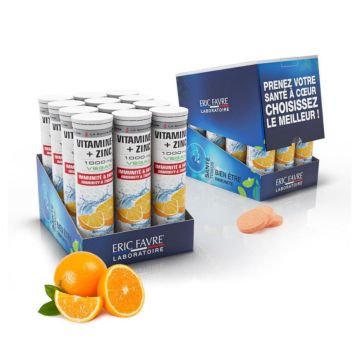 Vitamine C Effervescente - Pack de 12X20 Caps