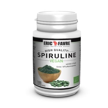 Spiruline Vegan Bio - Pot de 100 Caps