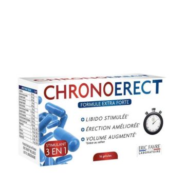 Stimulant Sexuel Chronoerect - Boite de 16 Caps