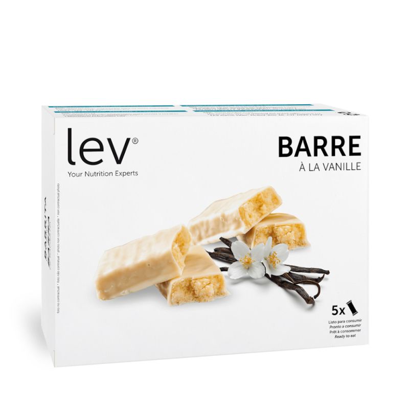 Barre à la Vanille - Boite de 5x44 Gr