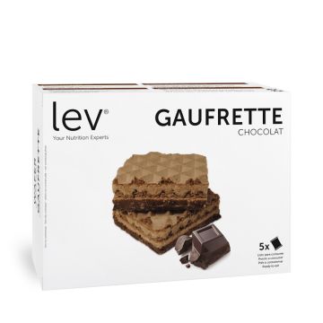 Gaufrette Chocolat - Boite de 5x35 Gr