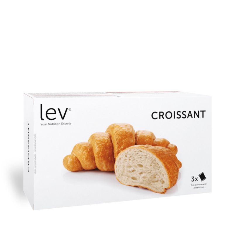 Croissant nature - Boite de 3x50 Gr