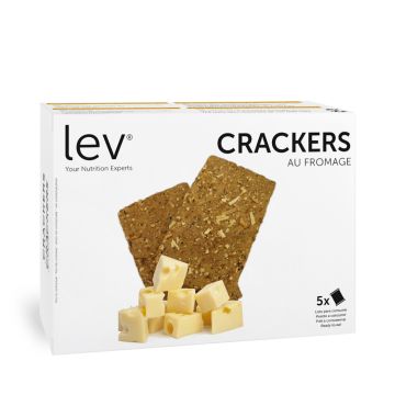 Crackers au fromage - Boite de 5x38 Gr