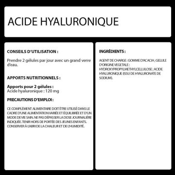 Acide hyaluronique + - Pot de 60 Caps
