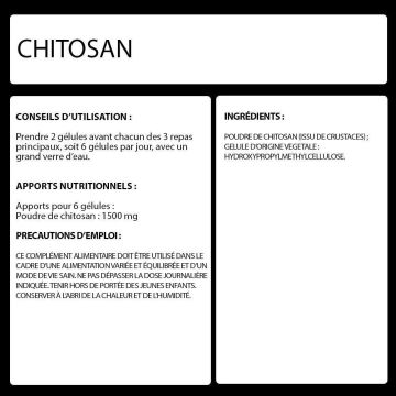 Chitosan - Pot de 90 Caps 
