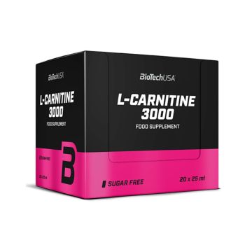 L- Carnitine 3000 - 20 Fioles de 25 ml