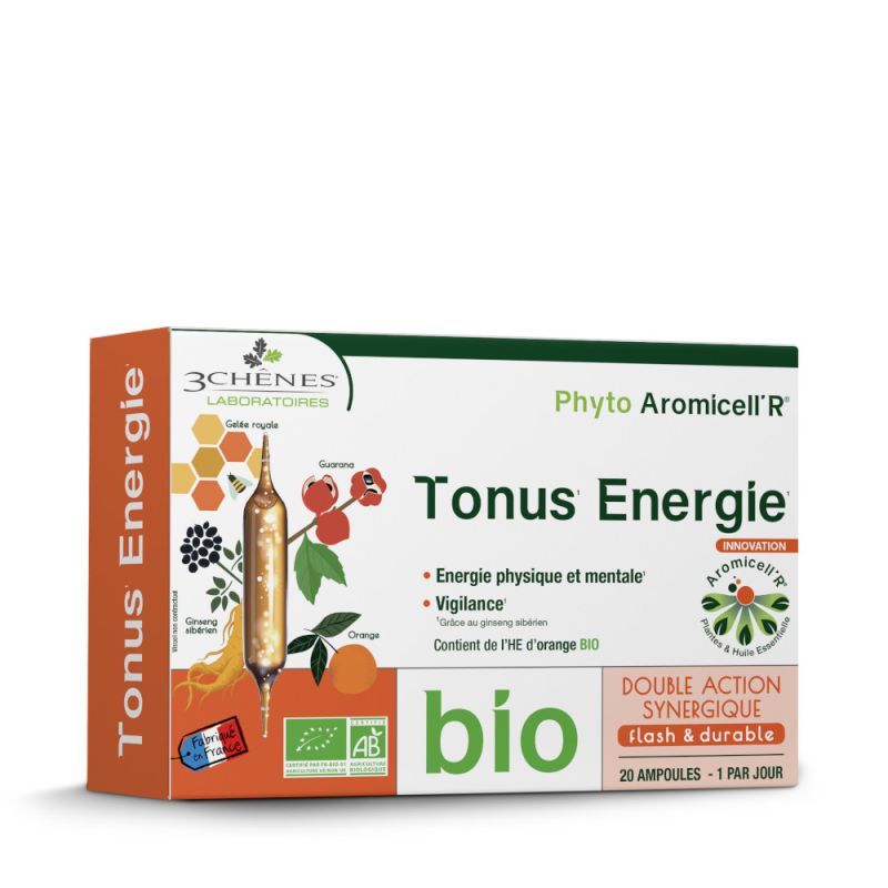 Phyto Aromicell’R Tonus Energie - Boite de 20 ampoules