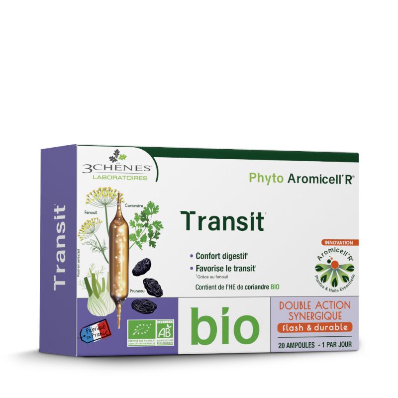 Phyto Aromicell’R Transit - Boite de 20 ampoules
