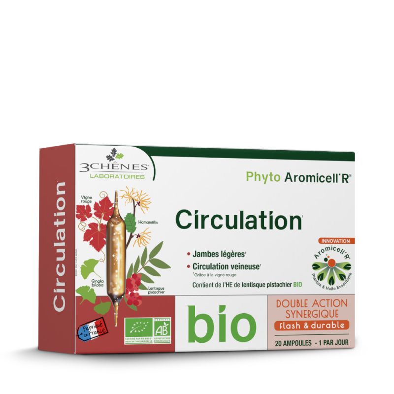 Phyto Aromicell’R Circulation - Boite de 20 ampoules 