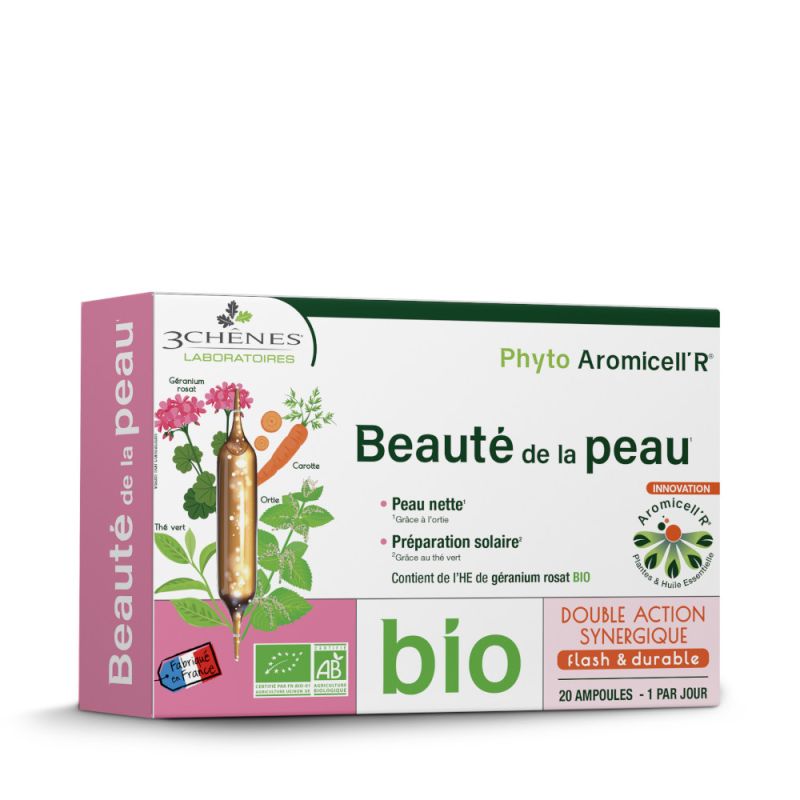 Phyto Aromicell’R Beauté de la Peau - Boite de 20 ampoules 