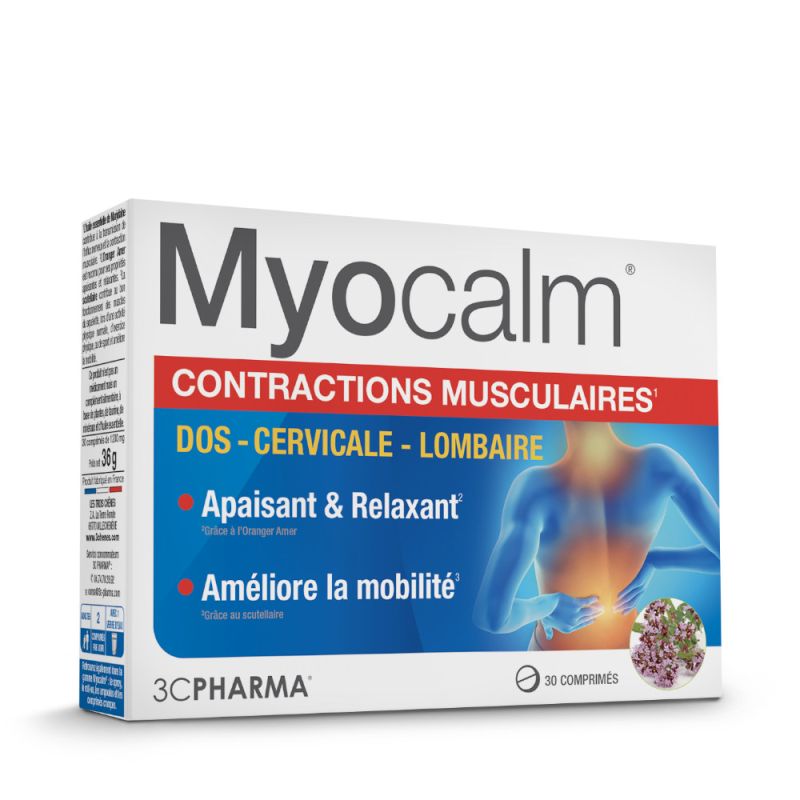 Myocalm Contractions - Boite de 30 Caps