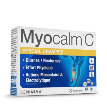 Myocalm C Spécial Crampes - Boite de 30 Caps