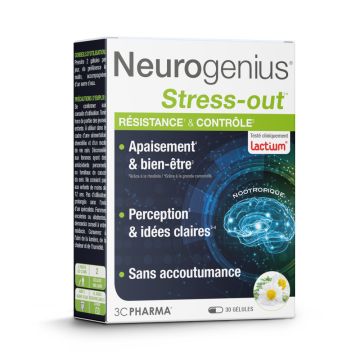 Neurogenius Stress Out - Boite de 30 Caps