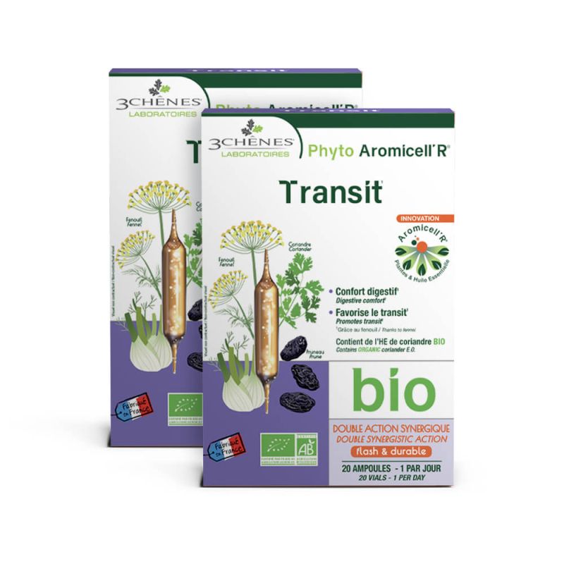 Phyto Aromicell’R Transit - Boite de 20 ampoules