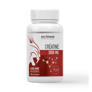 Créatine Monohydrate 3000mg - Pot de 120 Caps