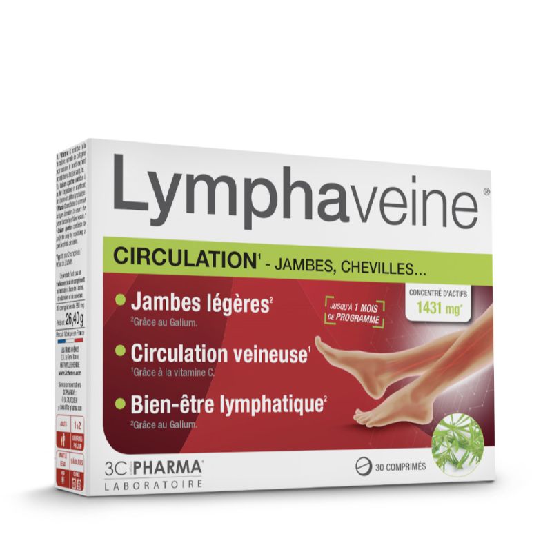 Lymphaveine - Boite de 30 Caps