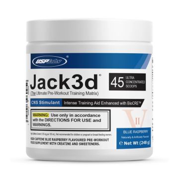 Jack 3d® Pre-Workout - Pot de 248 Gr