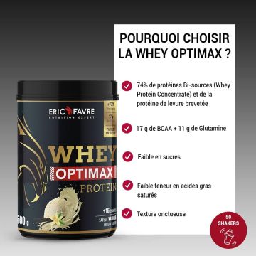 Whey Optimax Protein - Pot de 500 Gr
