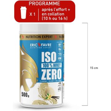 Iso Zero 100% Whey Protéine - Pot de 500 Gr