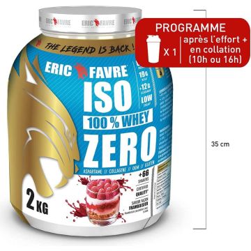 Iso Zero 100% Whey Protéine - Pot de 2 Kg