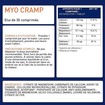 Myo Cramp - Boite de 30 Caps