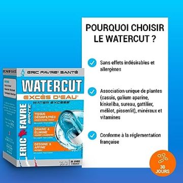 Draineur Water Cut - Boite de 90 Caps