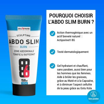 Abdo Slim Crème - Tube de 150 ml