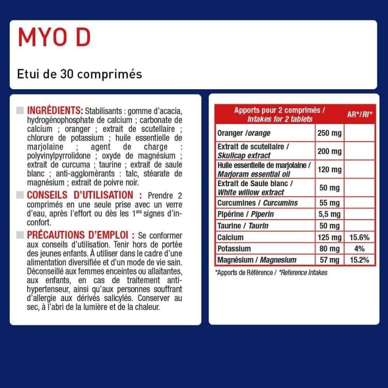 Myo D - Décontraction musculaire
