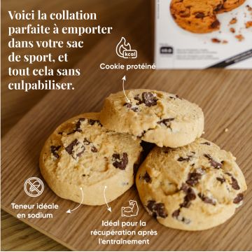 Cookies Sport Protéinés - Boite de 5x40 Gr