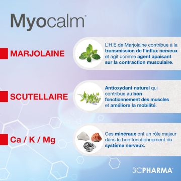 Myocalm Contractions - Boite de 30 Caps