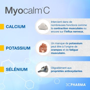 Myocalm C Spécial Crampes - Boite de 30 Caps
