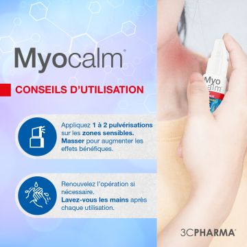 Myocalm Spray - Flacon de 100 ml