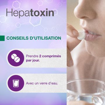 Hepatoxin - Boite de 60 Caps