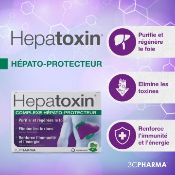 Hepatoxin - Boite de 60 Caps