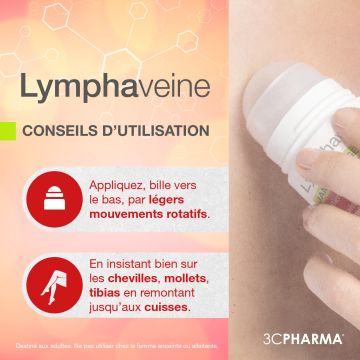 Lymphaveine Roll-on - Flacon de 50 ml