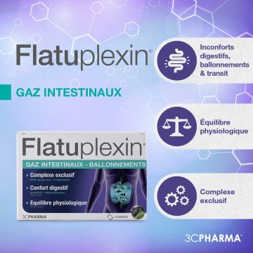 Flatuplexin - Boite de 16 Sachets