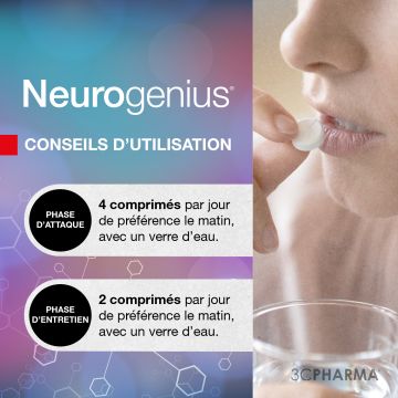 Neurogenius Premium - Boite de 60 Caps