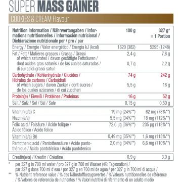 Super Mass Gainer 2.9 Kg
